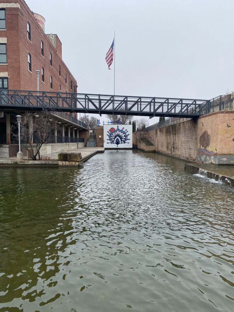 Bricktown Water Taxi Peacock